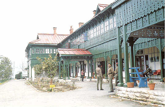 Army barracks, Simla